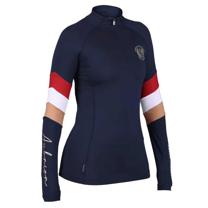 Aubrion Team Winter Base Layer - Navy-2